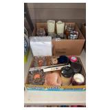 2 BOXES OF CANDLES