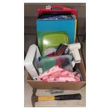 NEW CUTTING BOARDS, PLASTICWARE, COOZIES, ETC