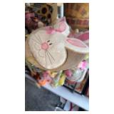 BOX LOT OF EASTER AND WREATHS