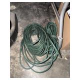 2 GREEN EXTENSION CORDS