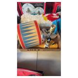 VINTAGE SOILDER LAMP W/ BOOKHOLDER