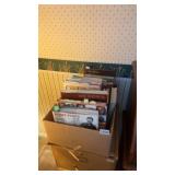 BOX OF COOK BOOKS