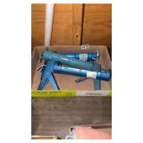 THREE CAULK GUNS