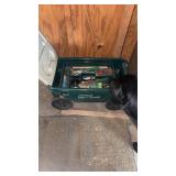AMES LAWN BUDDY GARDEN CART AND TOOLS
