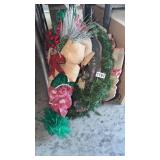 THREE CHRISTMAS WREATHS