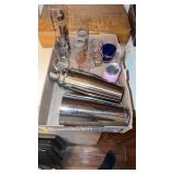Shot glasses and Shakers