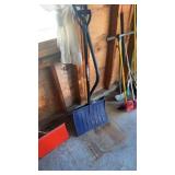 TWO SNOW SHOVELS