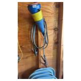 FOUR FUNNELS AND JUMPER CABLES