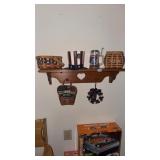 Shelf and Americana Decor