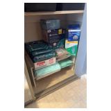 Waterproof pads, wash clothes, mask, gloves etc.