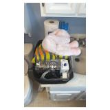 Weighted heating pads, blood pressure machine and