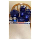 Cobalt Blue, glassware