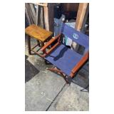 Director store and wooden stool
