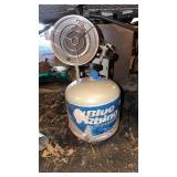 Full 15lb propane tank w/ heater
