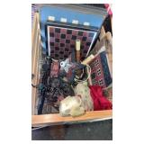 Metal doll bicycles, giraffe, wooden homedecor