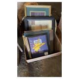 Box of picture frames
