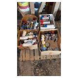 4 boxes of paint and primer