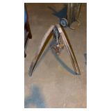 Early set of hay forks