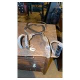 2 ice tongs