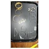 Bangle, cuff and other costume jewelry bracelets