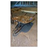 Metal wheelbarrow with metal wheel never have a