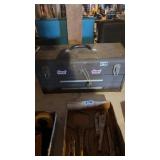 Kennedy Metal tool box w/2 drawers & keys