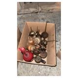 Box of oil cans