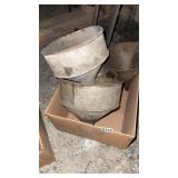 Large metal funnels