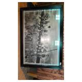 New York skyline picture with men 28"x39ï¿½