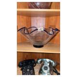 14 inch glass Corning bowl