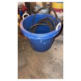 Pair of plastic buckets