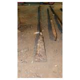 6 foot bar with spade end