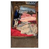 Box of table linens