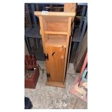 Toilet paper holder outhouse