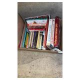 Two boxes of books
