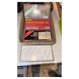 Cotter pins, copper washers, rubber grommets,
