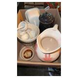 Bxlt pitcher bowl miniatures coffee pot etc