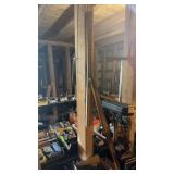 Yardsticks 10 mostly wooden w/advertising
