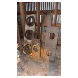 Four potty boards