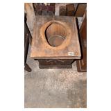 Early Porta potty