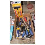 T-Bar driver set and screw drivers
