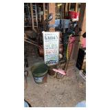Lawn Decoration, signs, weathervane etc