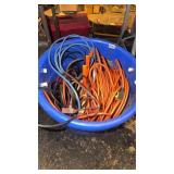 Bucket of asst. electrical wire