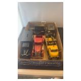 5 metal trucks