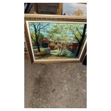 Oil on board prints / frames