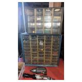 2 hardware drawer organizers & contents