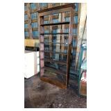 7 shelf book case 38x8x84