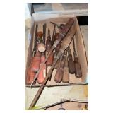Bxlt wooden handle screwdriverS
