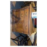Oak washstand