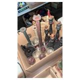 Candles, candlesticks etc